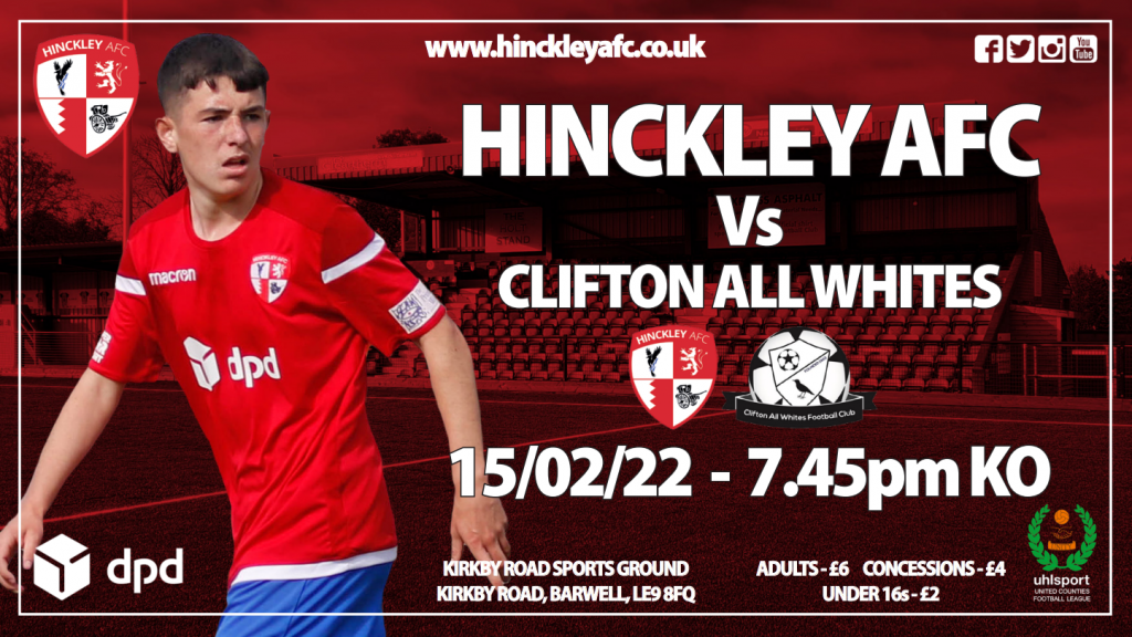 Match Preview: Clifton All Whites (h) - Hinckley AFC Official