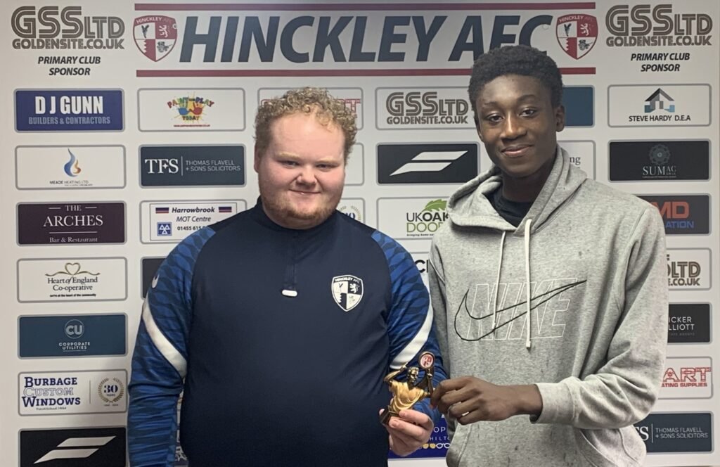 Caleb Yeboah: Man of the Match v Sileby Rangers - Hinckley AFC Official